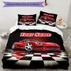 3PC Custom Name Car Art Bedding,soft and breathable,2D Flat Print,room decor.,Poster Three-piece set,Soccer Three-piece set,Art,Poster,Soccer