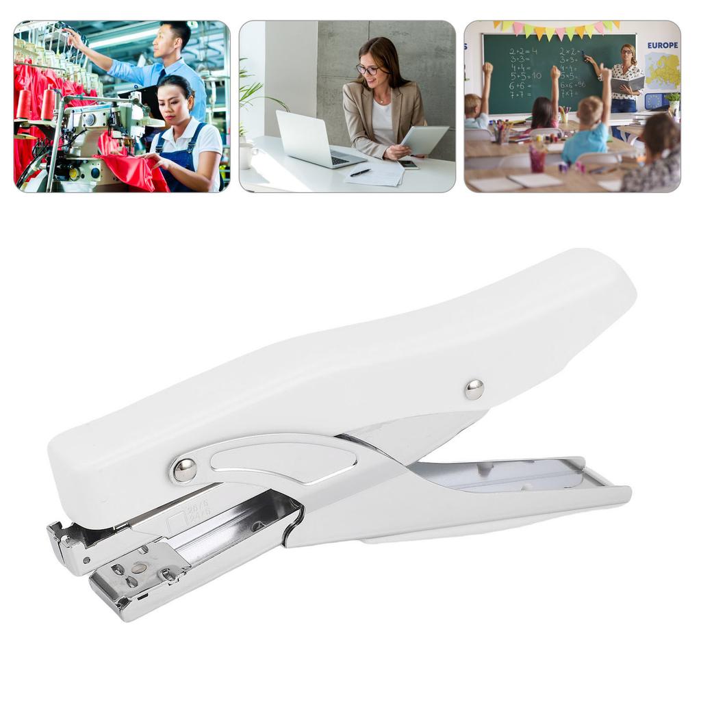Plier Stapler 20 Sheet Capacity Labor Saving Lightweight Portable Handheld Stapler for Factory Schoo