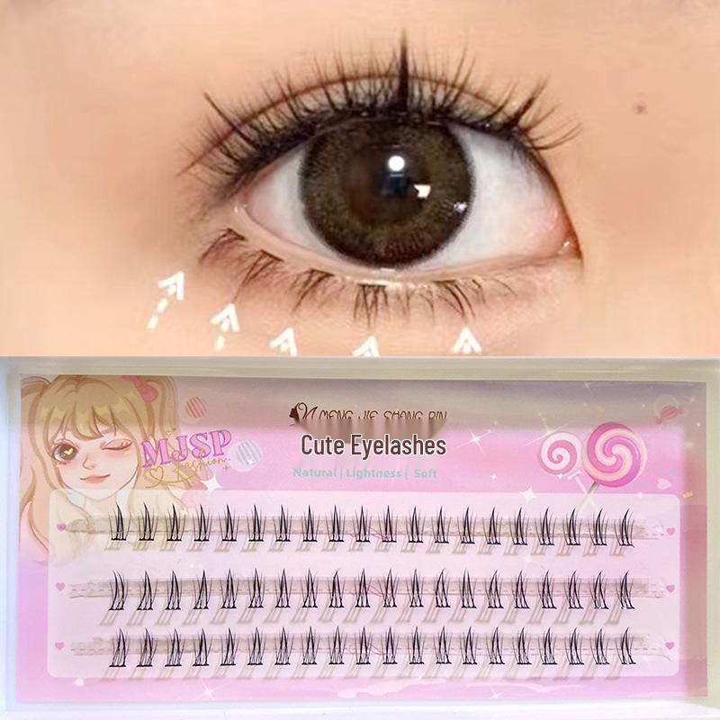 

Mengjie Shangpin Natural Style Soft Lower Eyelash Clusters