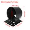 Plastic 52mm Single Gauge Holder Pod Gauge Pillar Dash Pod Mount Holder Cup for Racing Car Gauge Auto Gauge Mount Holder Dash