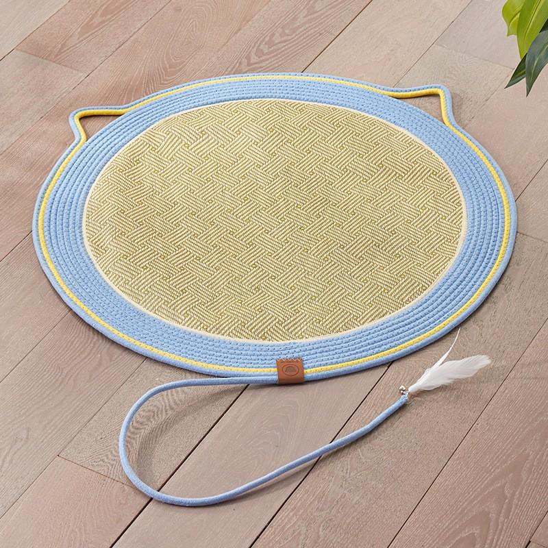 Cotton Thread Knit Cat Nest Cat Claw Board Scratch-resistant Wear-resistant Cat Scratch Board Does Not Lose Cat Claws and Claws Crawling Pad