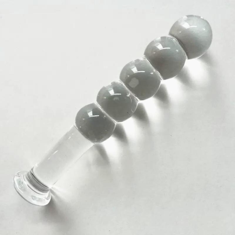 Glass Crystal Quantity 5 Beads Shape Wand Quantity Plug