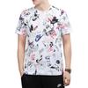 Nike T Shirts Men's White Crew Neck Moderate Straight Fit ck3013-100