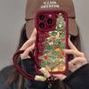 Cute Christmas Red Chain Phone Case For Huawei P20 P30 P40 P50 Pro Mate 20 30 40 50 Pro Lite Nova 5i 5T 11 Play 60 Plus Cover