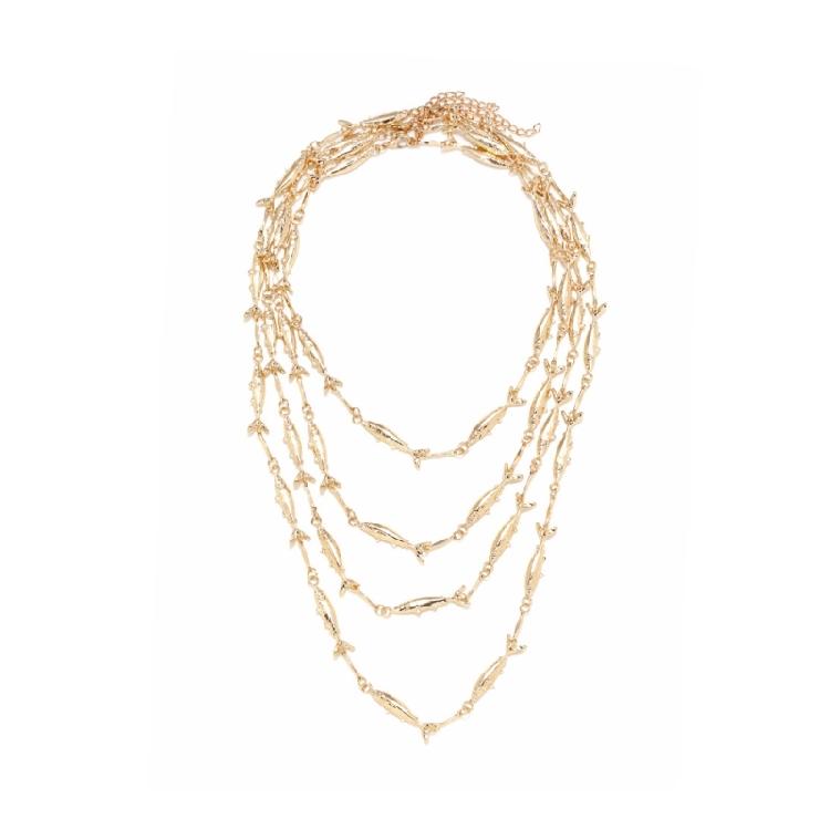 

Unique Sea Inspired Fish Drop Necklace With Color Preserving Electroplating Versatile Work Vacation Jewelry 1