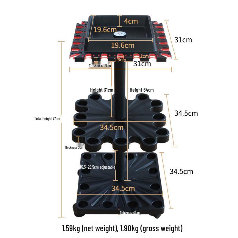 

UMI Rotating Fishing Rod Display and Storage Rack Default