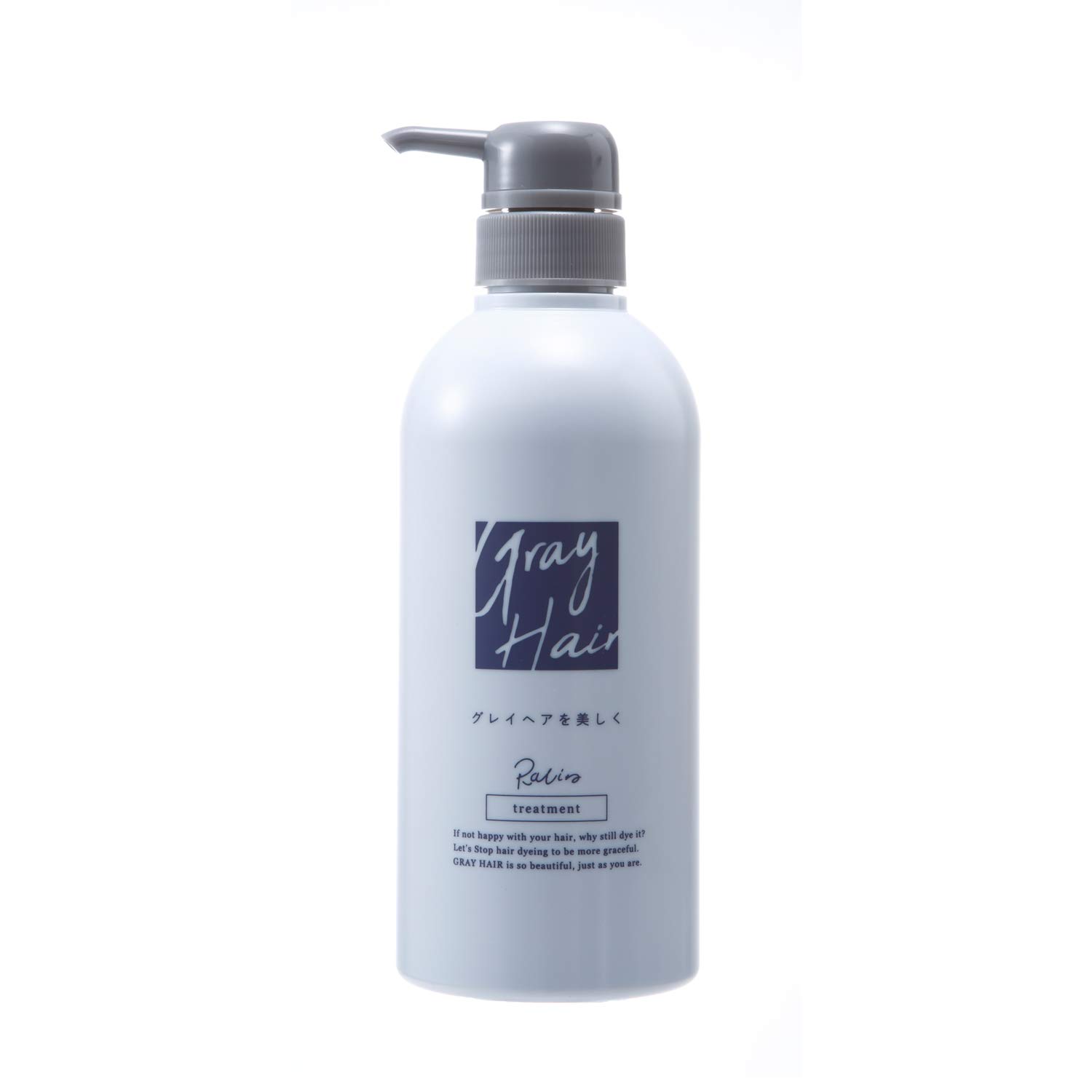 

[Amepla] Racine Gray Hair Treatment 500ml for gray hair, white hair, and yellowing