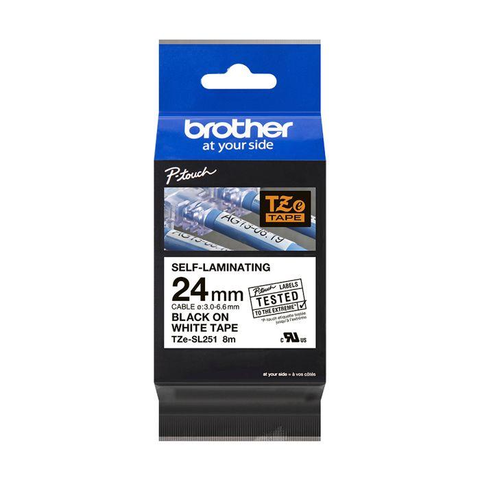 Ruban - Brother - 24mm - Noir - Consommable - 24mm