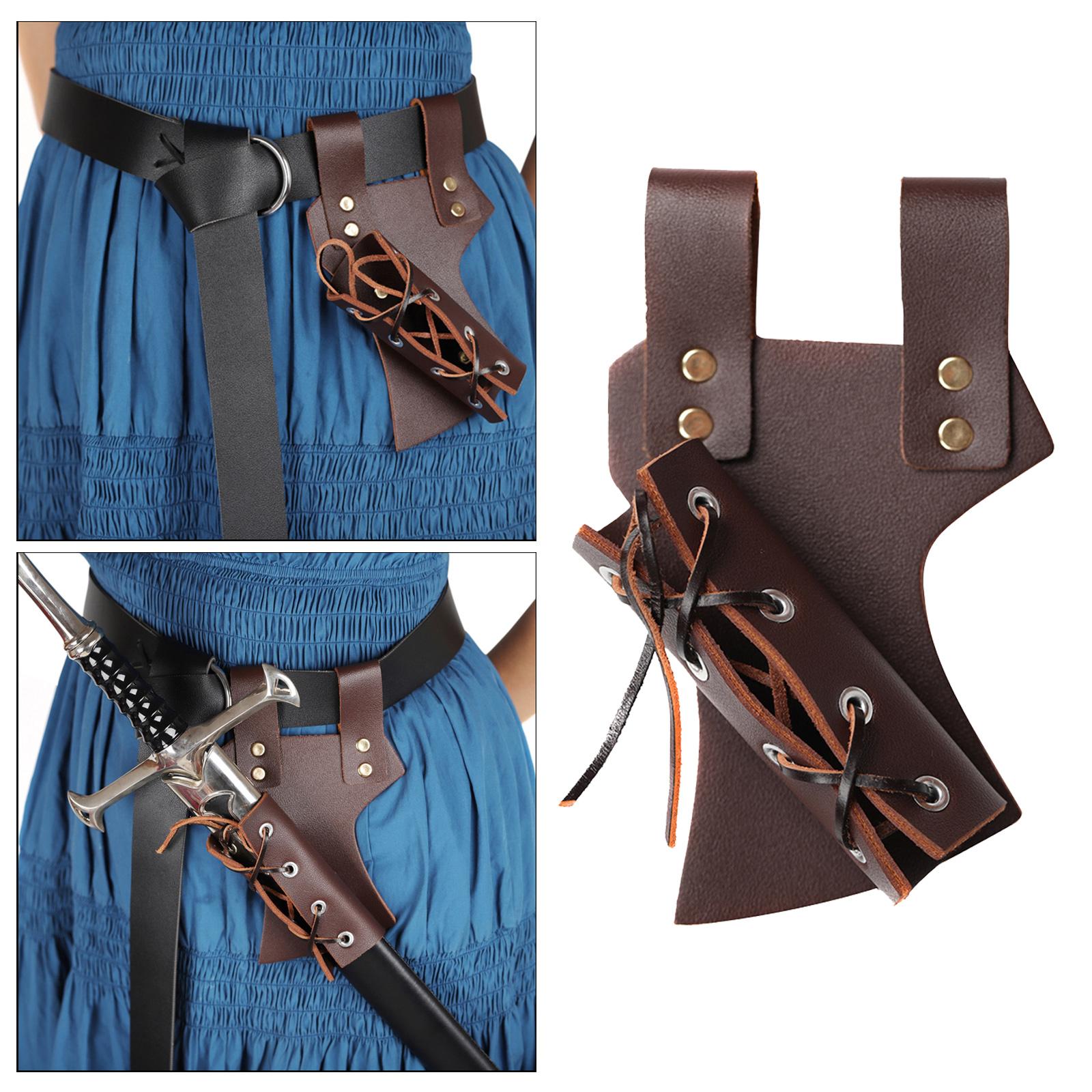 

Средневековая мужская кобура для меча, рапира, ножны, держатель с пряжкой, черный коричневый