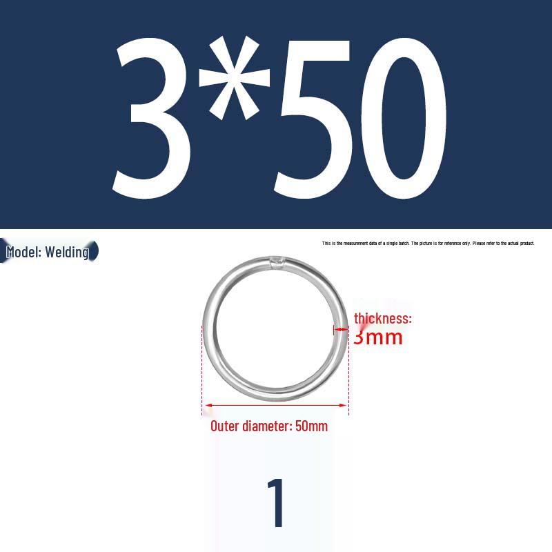 304 Stainless Steel Seamless O-Ring for Lifting and Hammock Yoga Connection