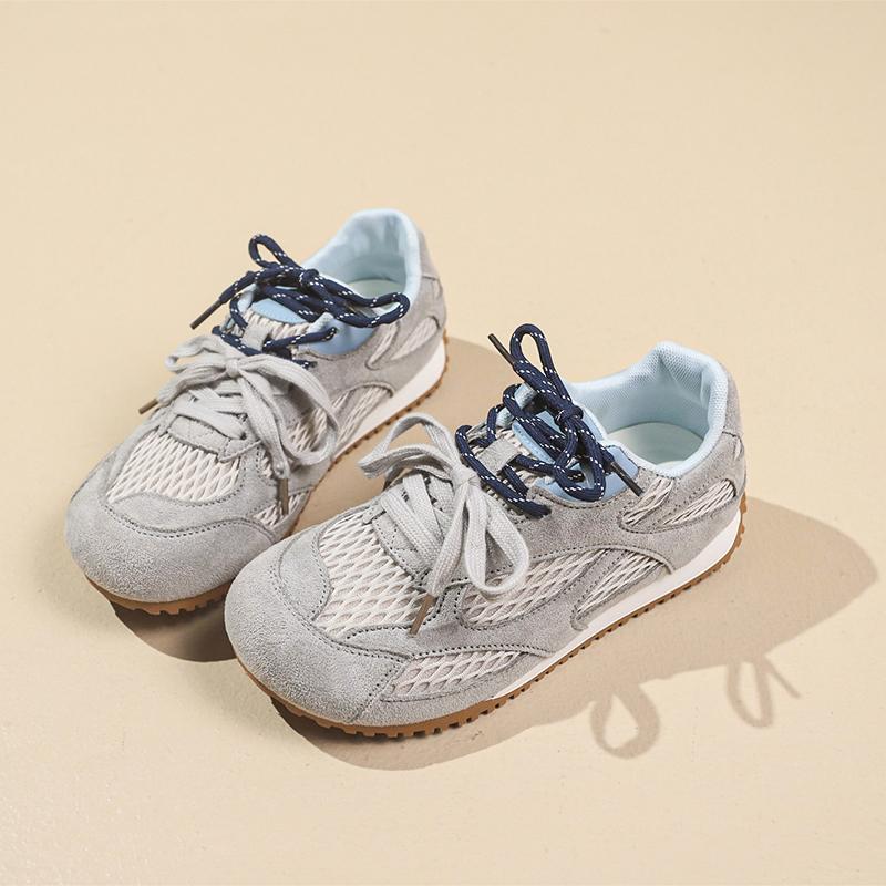 2026 Summer and Autumn New Mesh Fashion Breathable Sports Shoes for Women Lightweight Casual Shoes Outdoor Single Shoes
