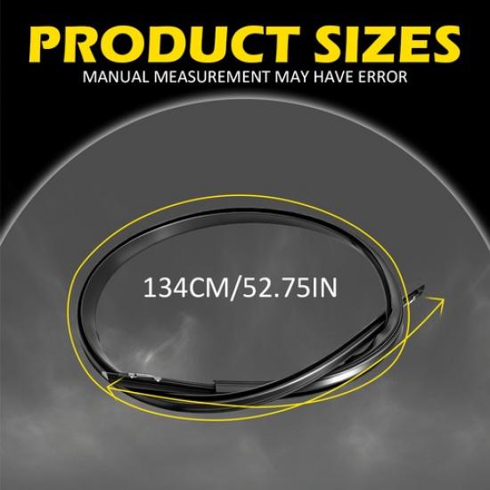 For Honda Civic 2016- Front Left Right Outer Roof Molding Trim 74306-TBA-A00