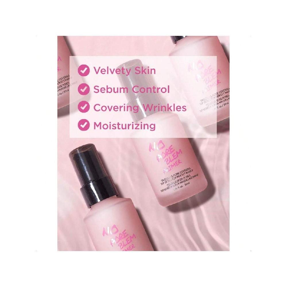 Touch In SOL No Pore Blem Primer  30ml Face Makeup Primer, Big Pores Perfect Cover, Skin Flawless And Glowing, Instantly Smoothes Lines