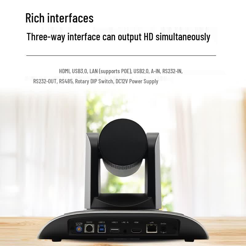 HDCON T9931 30x Zoom Video Conferencing Camera System with Wireless Mic (CN version)