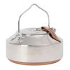 Iwatani-Primus Campfire Kettle 0.9L SS P-C743680 (Silver/FF) - Cookware for Camping and Outdoor Solo Use