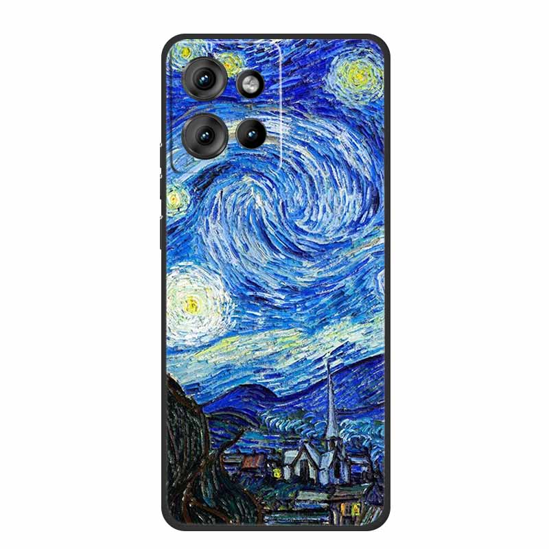 3D Emboss Case For Motorola Edge 50 Neo S50 G75 G15 Power Edge 60 Stylus Fusion Phone Case Shockproof Silicone Soft Back Cover