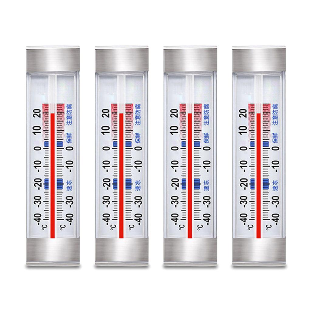 Refrigerator Thermometer 4pcs/set Household Freezing Food Keeping for Fresh