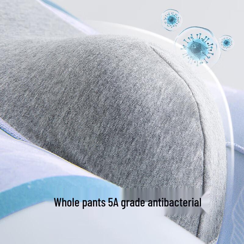 Jianjiang Men's Antibacterial Modal Boxer Briefs 3-Pack