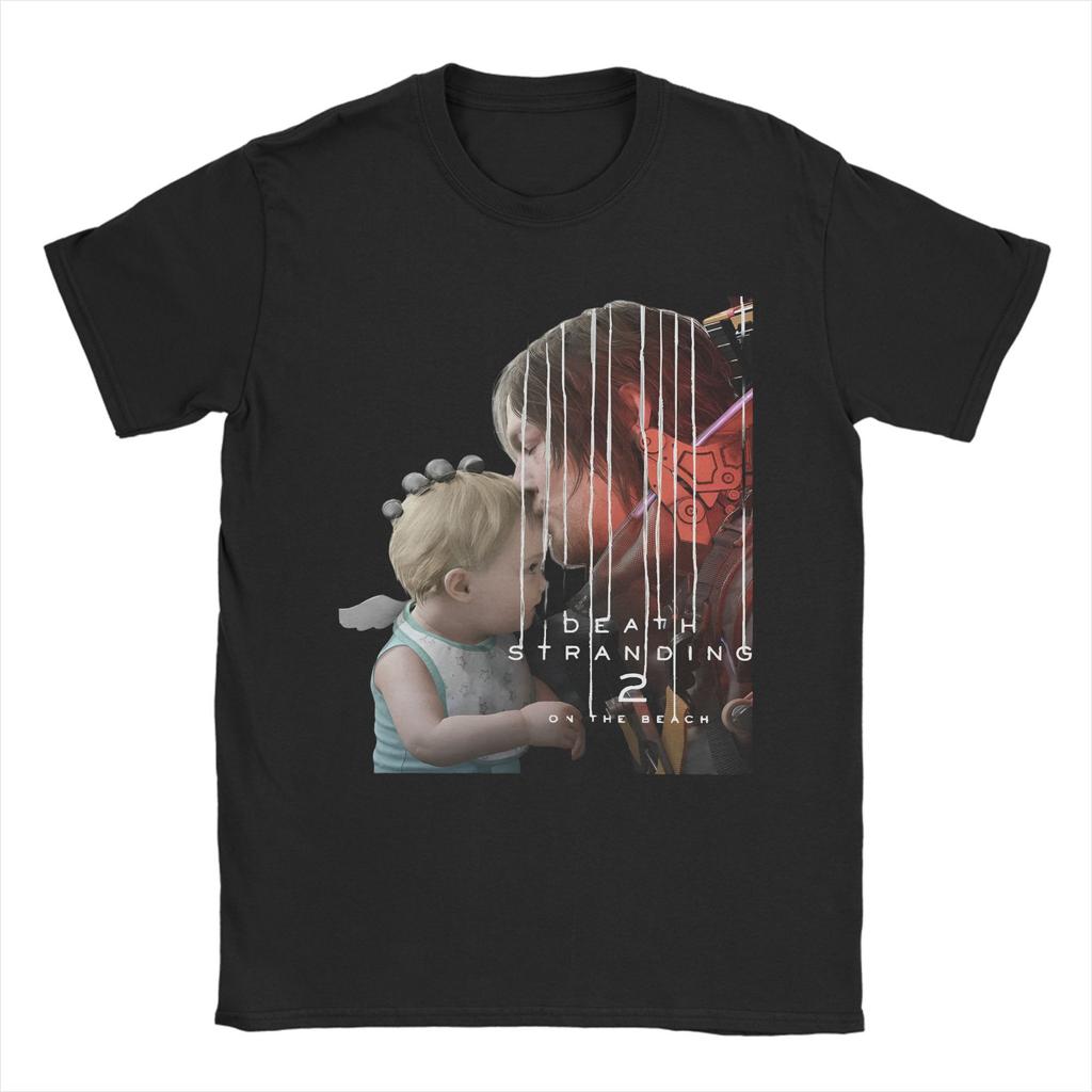 Men Women Death Stranding 2 On the Beach Video game T Shirt 100% Cotton Fashion Tee Shirts  Clothing Outfits