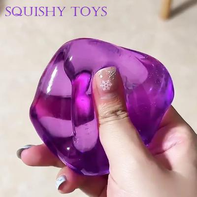 Taba Squishy Malzzuckerwürfel Stressbälle Sensorisches Fidget Spielzeug Langsames Aufgehen Squishy Spielzeug für Kinder und Erwachsene Handübung Quetschgeschenke