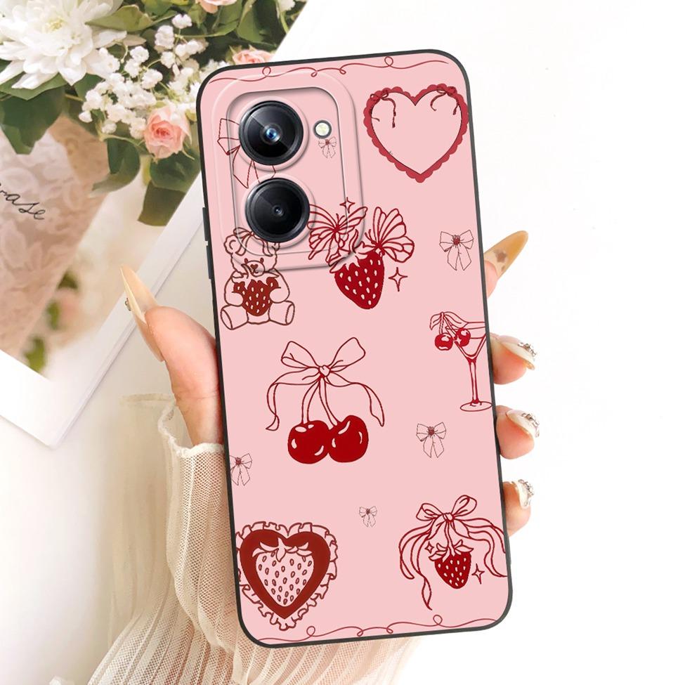 For Realme RMX3661 RMX3663 Casing For Realme 10 Pro 5G Cover Fashion Cartoon Funny Painted Silicone Case For Real me 10 Pro 5G