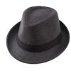 Huinuobi Men's Flannel Fedora Hat