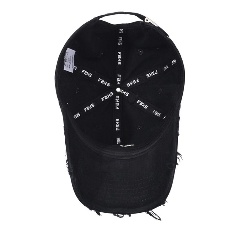 Broken Baseball Cap Spring Autumn Women Embroidered Cap Men Sunshade Sunscreen Cap