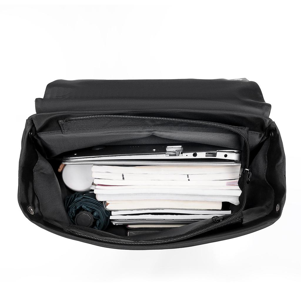 Simple and Fashionable Backpack Large Capacity Trendy Leather Laptop Bag College Student Casual Backpack