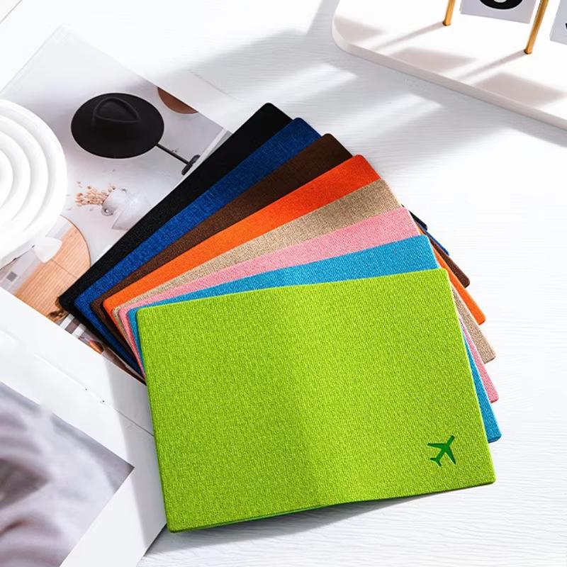 PU Leather Passport Cover for Men & Women Organizer  Protective Card Holder ID Document Covers Travel Passport Case Bags
