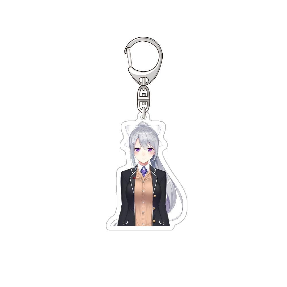 Nijisanji Yuhi Riri Shishhido Akari Higuchi Kaede Kenmochi Toya Debidebi Debiru Official Acrylic Keychain Bag pendant Fans Gifts