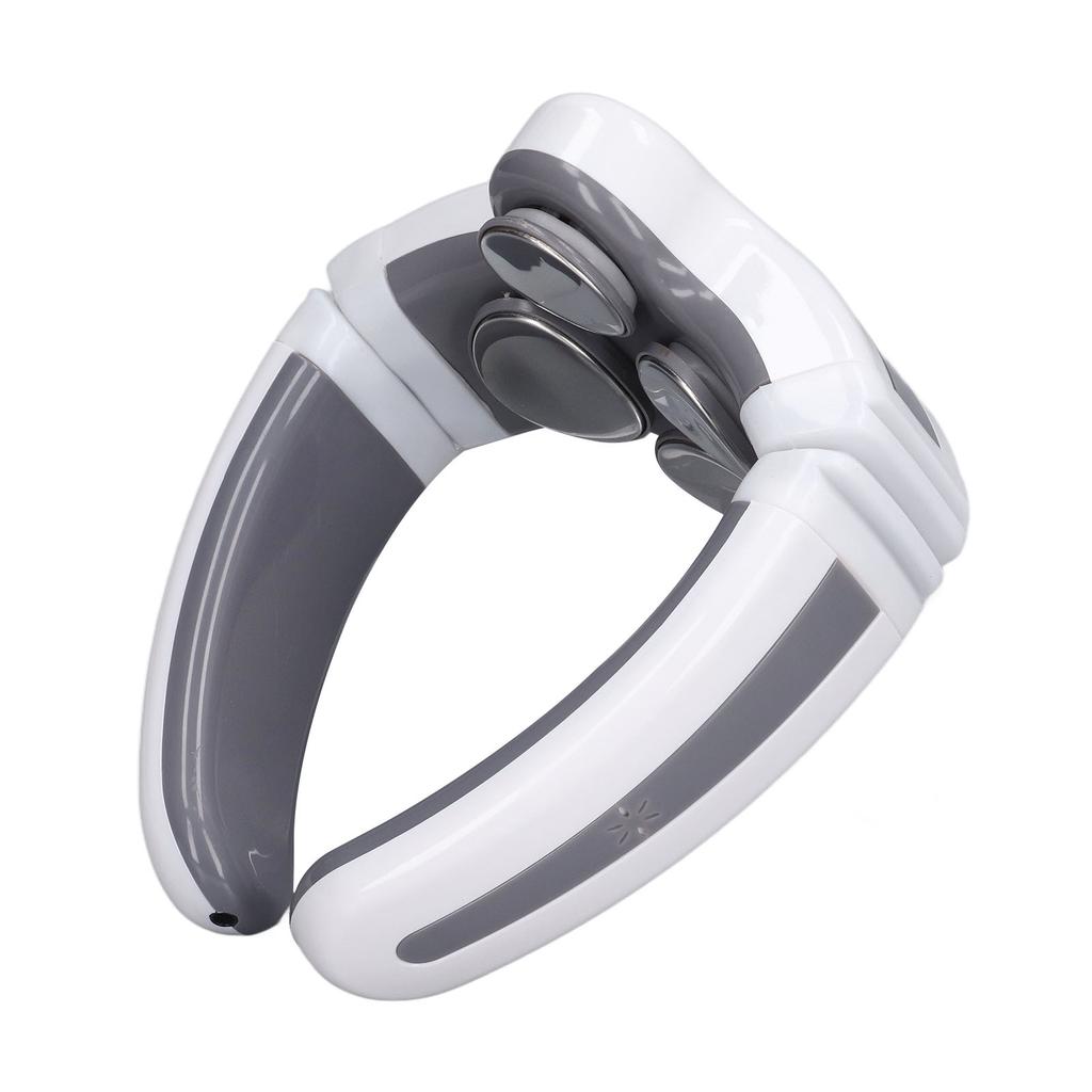 4 Heads Electric Pulse Neck Massager Intelligent 3D USB Charging Portable Heating Deep Massager Machine