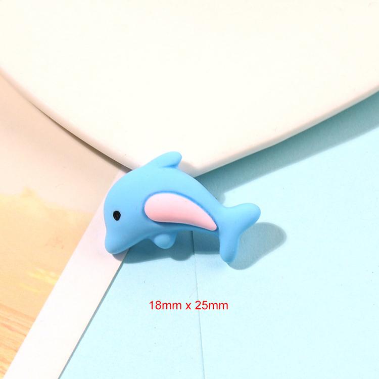 New Summer Sea Animal Theme Octopus Conch Fish Crab Dolphin Turtule Design Flatback Resin Cabochons