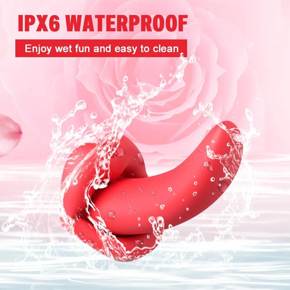 Fernbedienung Vibrator für Frauen Höschen Zunge Lecken Oral Klitoris Stimulator G-punkt Massagegerät Weibliche Erwachsene Waren Sex Spielzeug