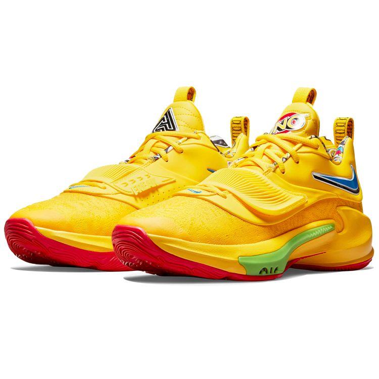 UNO X Nike Zoom Freak 3 NRG EP 50th Anniversary - Yellow Unisex Sneakers Yellow-Zest Black White DC9363-700