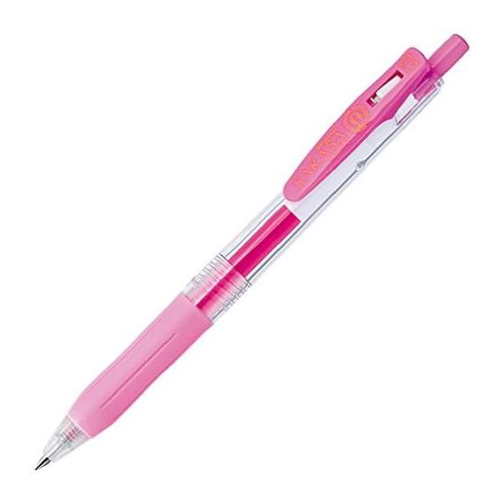 Zebra Gel Ballpoint Pen Sarasa Clip 0.3 Light Pink 10 Pieces B-JJH15-LP