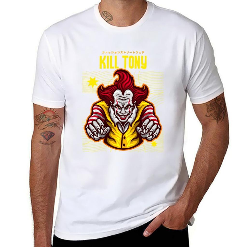Kill Tony Podcast Evil Clown Tshirt Unisex T Shirts Cotton Tshirt