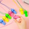 Plastic Smile Whistle World Cup Football Referee Whistle Kids Cheering Toy Novelty Gift