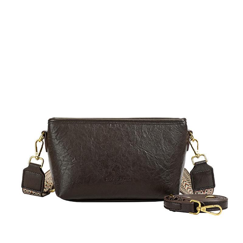 

Женская сумка, женский новый широкий плечевой ремень, маленькая квадратная сумка, простая повседневная сумка через плечо