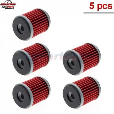 5 Ölfilter HF140 Für Yamaha YFZ450 YFZ450R 2004-2017 Raptor YFM250 2008-2013