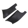 2Pcs Car Door Sill Guard Carbon Grain Door Sill Scuff Plate Protector Sticker Replacement for Tesla