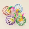 Selection Hot More Play Playing Toys False Mouse In Rat Cage Ball For Pet Cat Kitten Gift