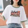 Football Mom Iron On Patches Hoodies Clothes Stickers Heat Press Appliqued Diy Parches Ropa T-Shirt Sports Sticker On Clothes