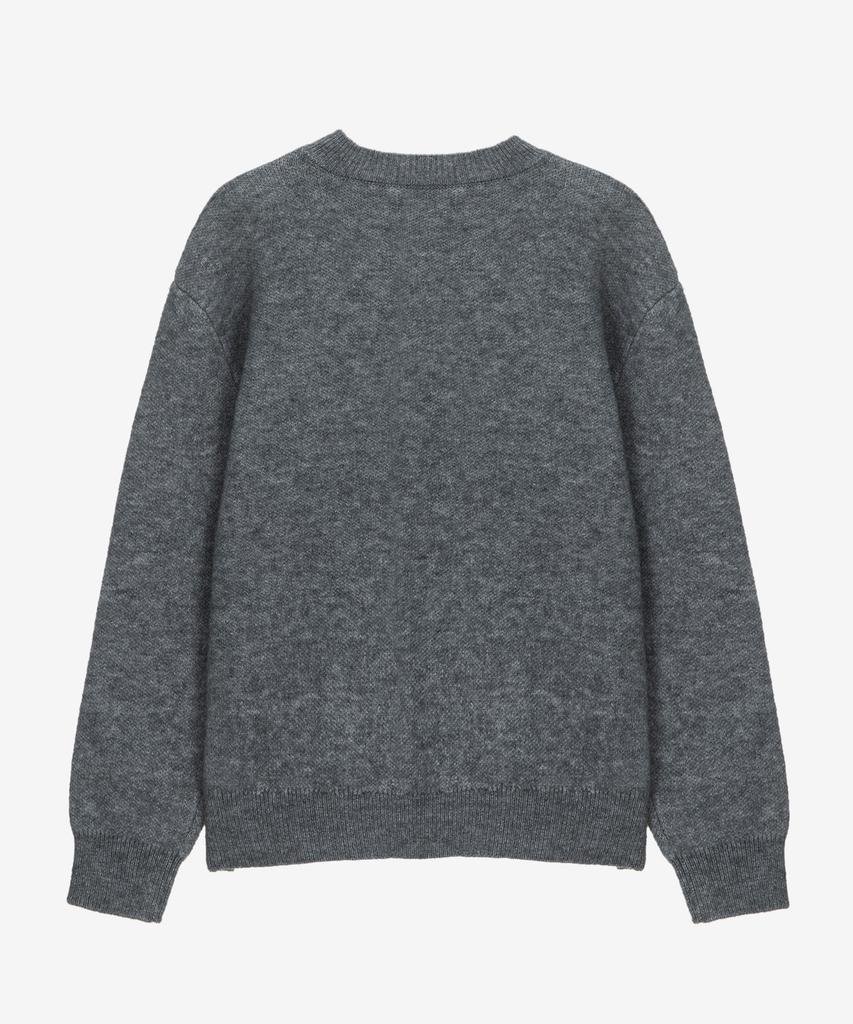 MIND BRIDGE WOMEN [W] Lettering Jacquard Knit - 2 Colors