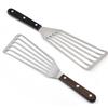 Stainless Steel Slotted Turner & Fish Spatula With Wooden Handle - Kitchen Tools by Leeseph