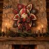 Patchwork-Projekte für Anfänger Weihnachtsquilt Schleife DIY Nähset, 3D Handgefertigtes Dekoratives Ornament, Vorgeschnittene Handgenähte Ornamente Stoff Und