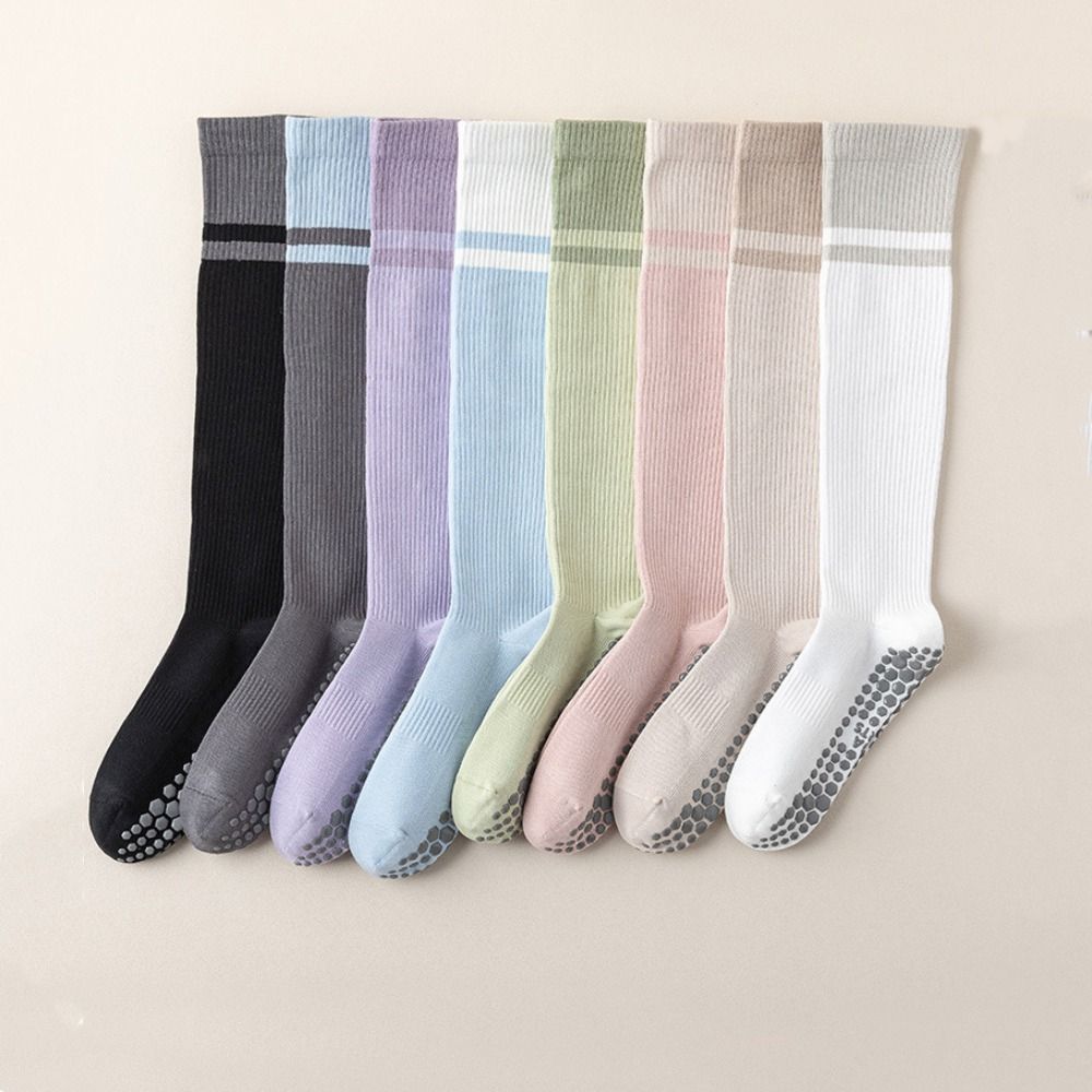 Silicone Anti-slip Women Yoga Socks Breathable Sport Pilates Socks  Lady Women Girls
