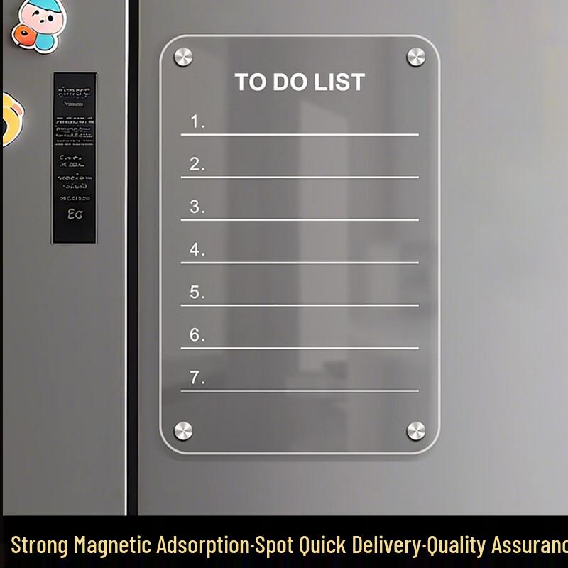 Chunhe Magnetic Erasable Refrigerator TO DO LIST Message Board