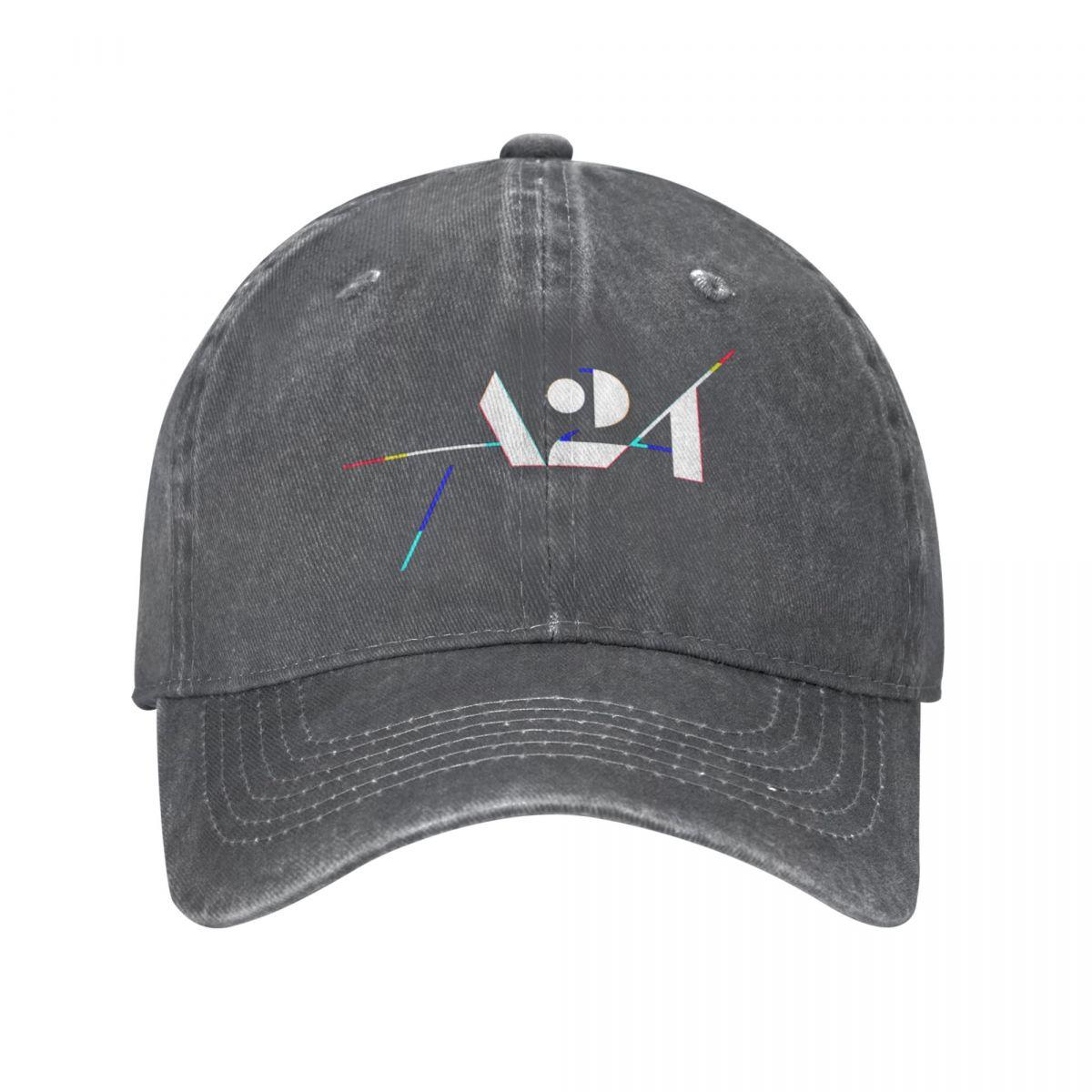 

Бейсбольная кепка A Two Four A24 Merch, винтажная потертая бейсболка Snapback, унисекс, женская, всесезонная, для путешествий, регулируемая кепка, шляпа One Size