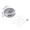 Retractable Laundry Line 9Ft Stainless Steel Indoor Clothes Line Non-Sagging Adjustable Rope for Drying Home Apartment Hotel