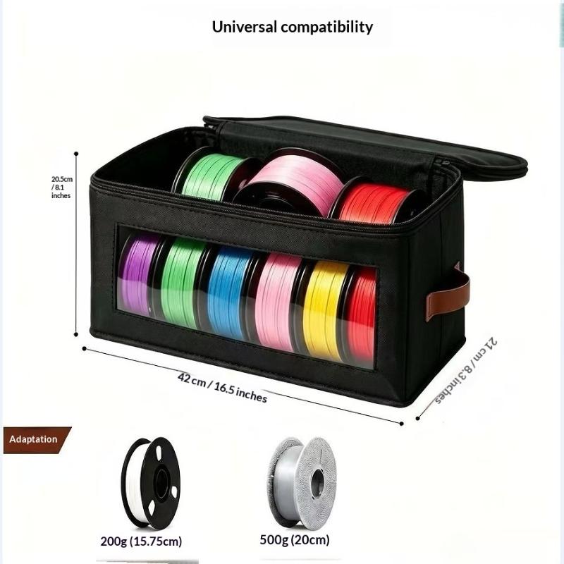 1Pc 3D Printer Filament Storage Bag Filament Storage Bag Cover 3D Printing Accessories Holder Rack For Home Office Workshop